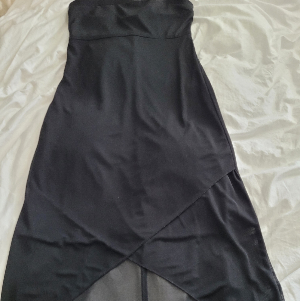 Y2K Black Strapless Cocktail dress Vintage 👗